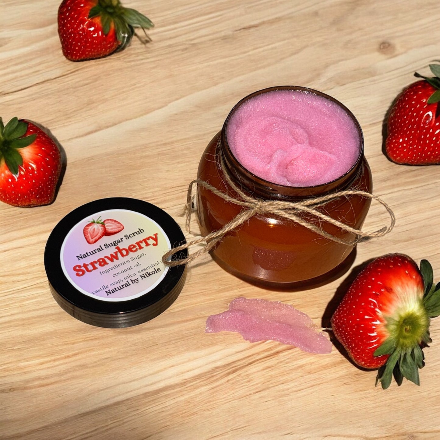 Strawberry Sugar Scrub