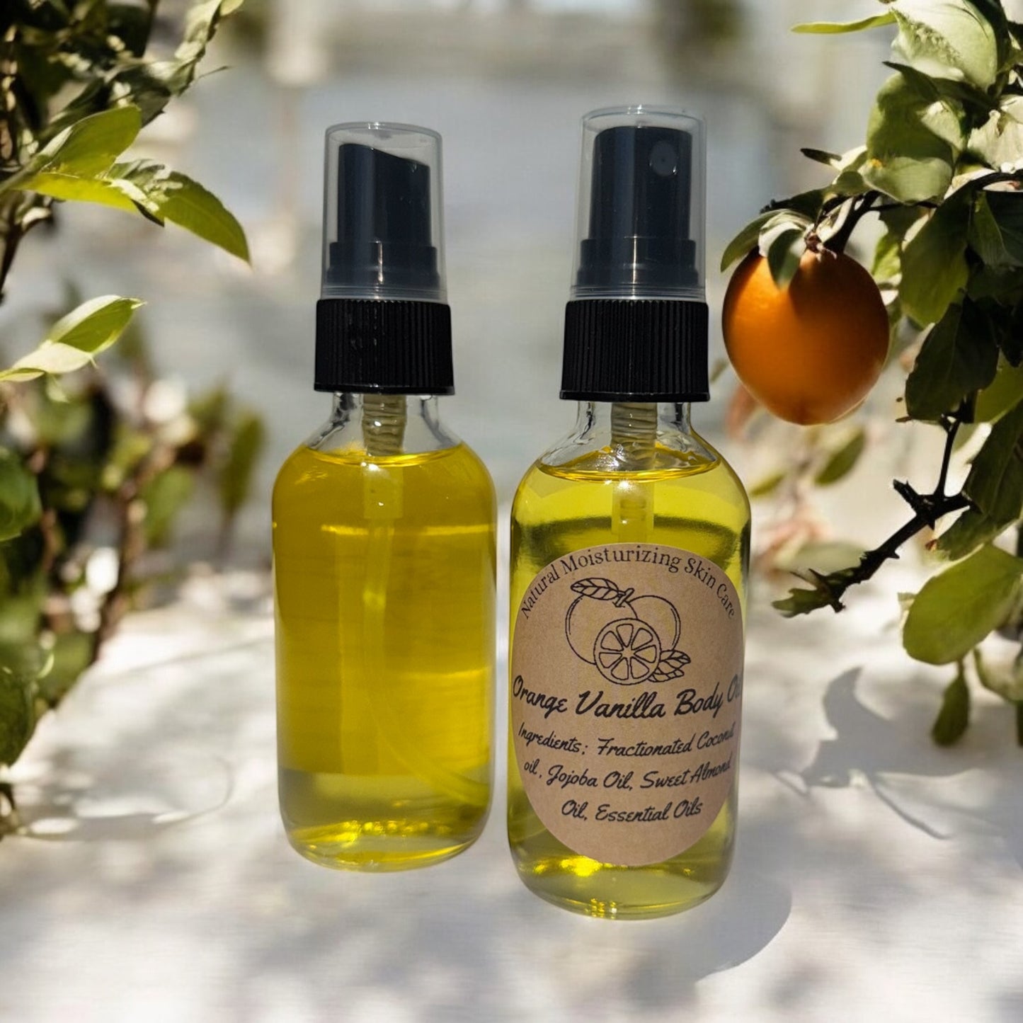 Orange Vanilla Body Oil