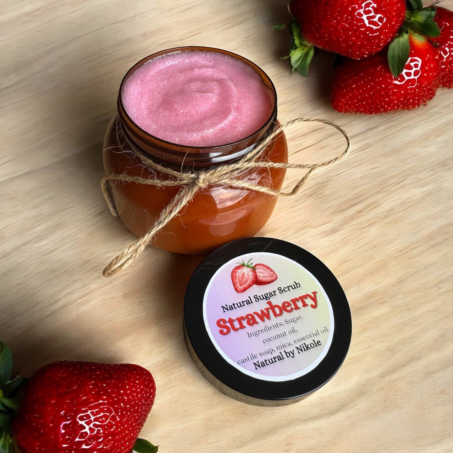 Strawberry Sugar Scrub