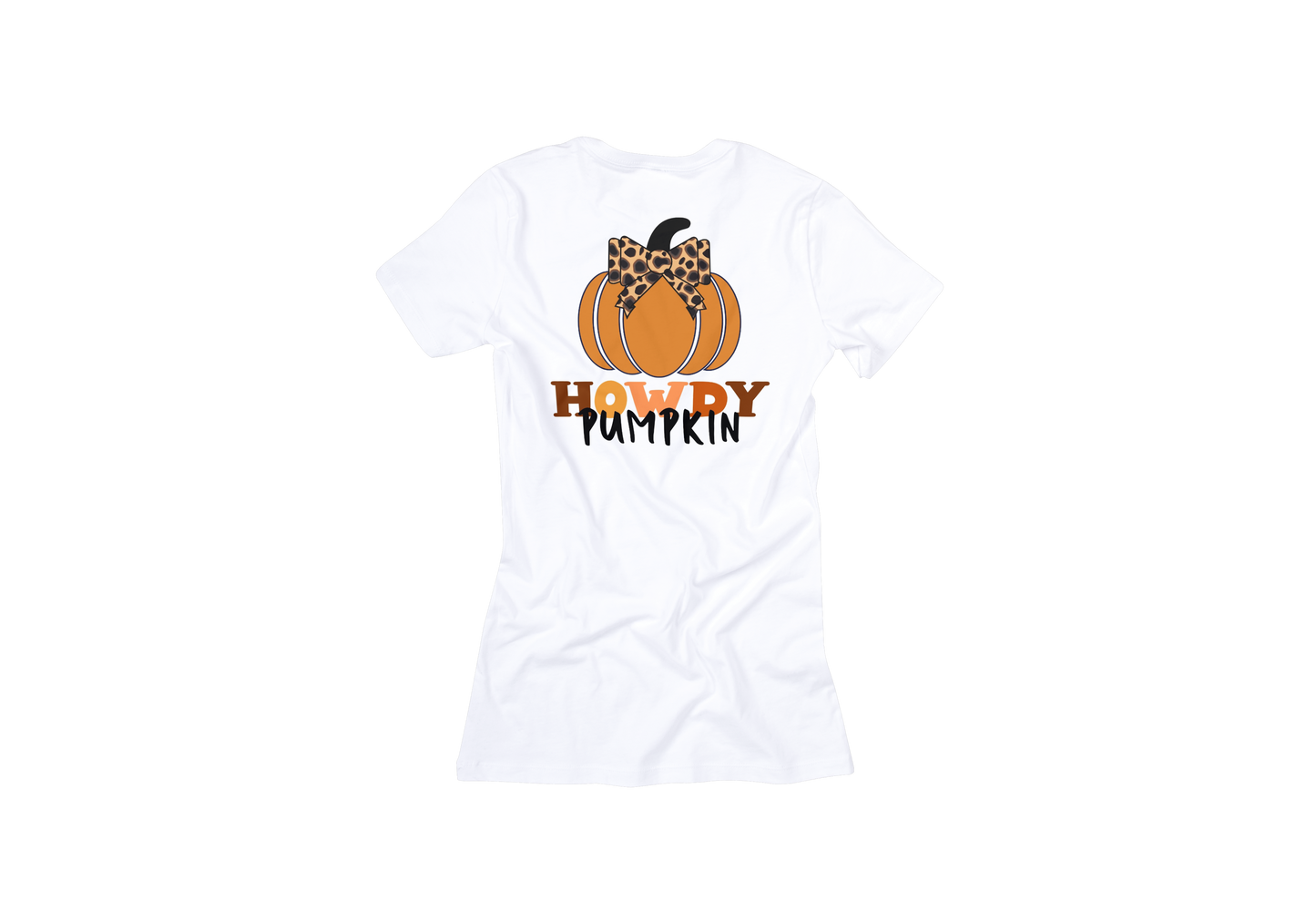 Short Sleeve T-Shirt Howdy Pumpkin