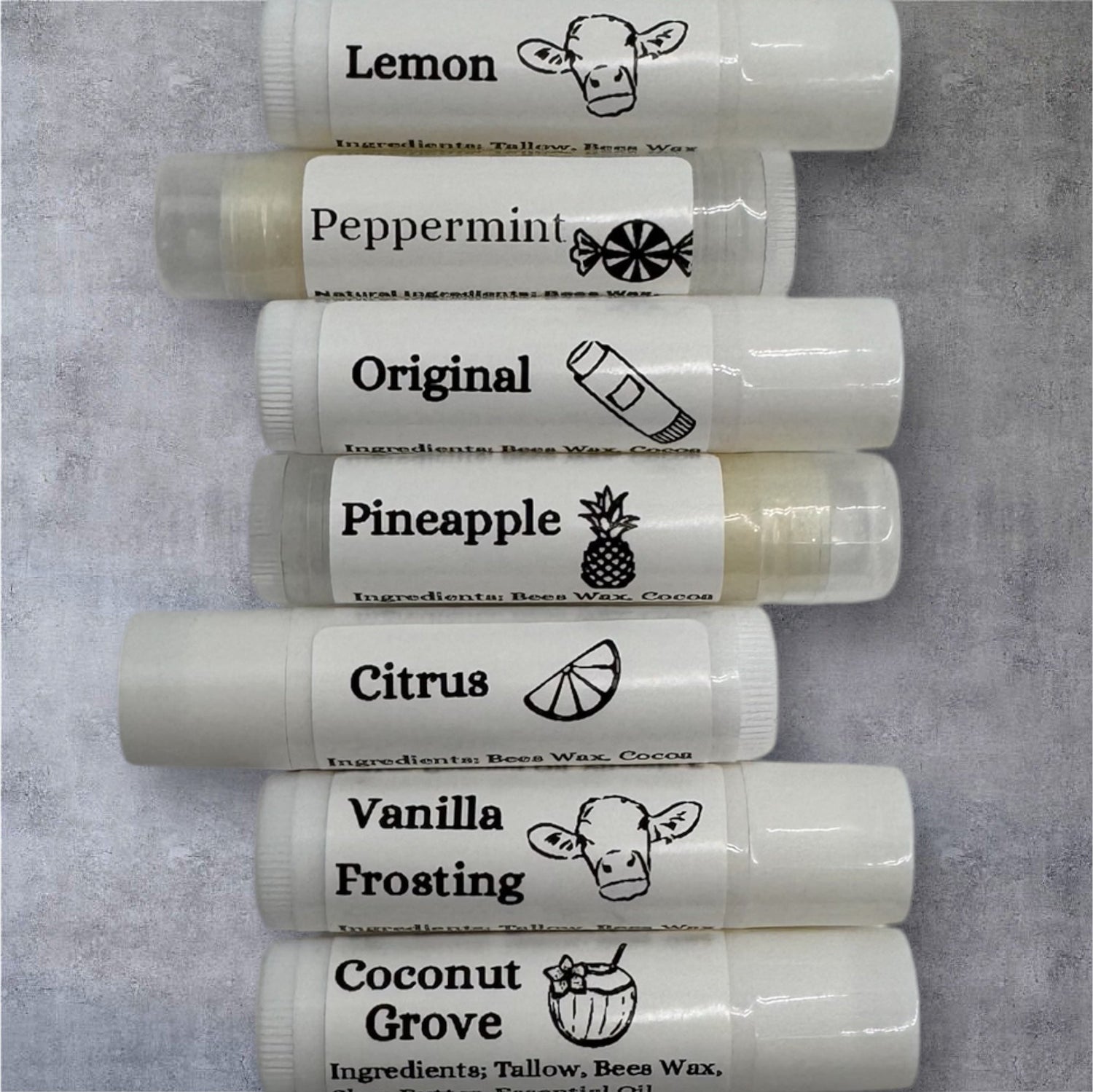 Natural Chapstick and Lip Balm