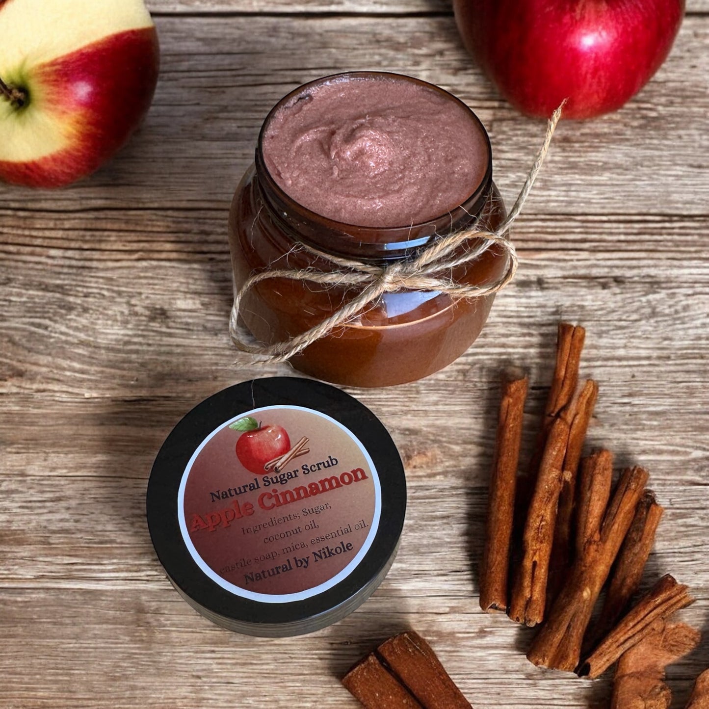 Apple Cinnamon Sugar Scrub