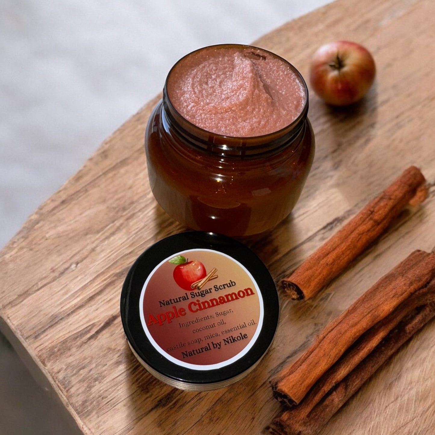 Apple Cinnamon Sugar Scrub