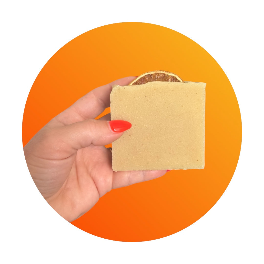 Orange Turmeric Soap Bar