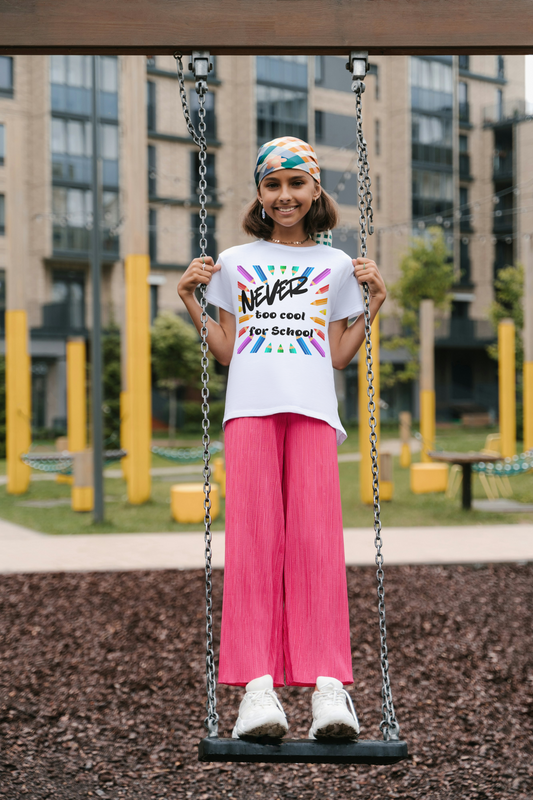 Kids Short Sleeve T-Shirt Never too cool for school