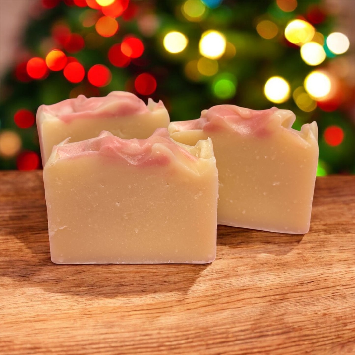 Candy Cane Soap Bar