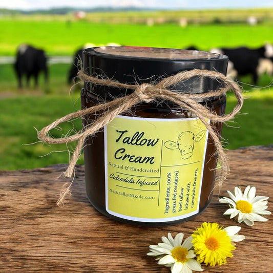Calendula Infused Tallow Cream 4oz