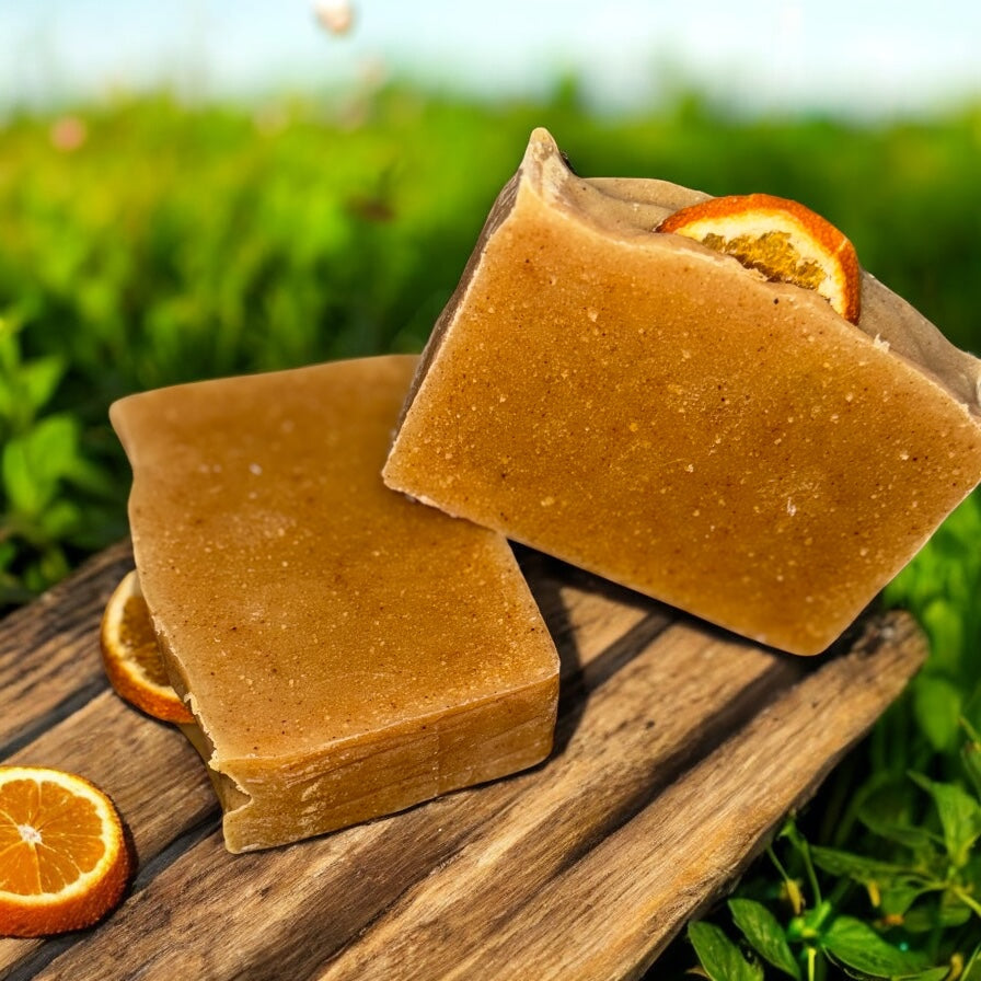 Orange Turmeric Soap Bar
