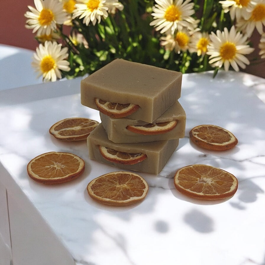 Orange Turmeric Soap Bar
