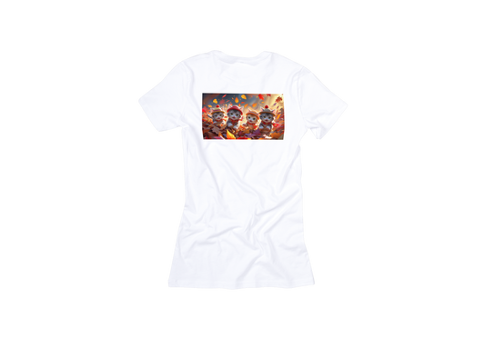 Short Sleeve T-Shirt Frolicking Autumn Kittens