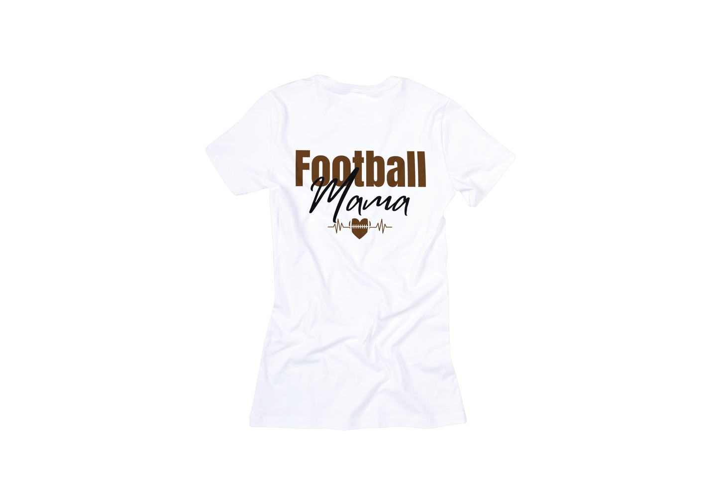 Short Sleeve T-Shirt Football Mama