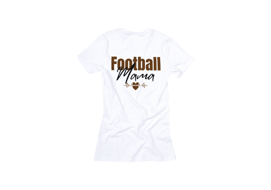 Short Sleeve T-Shirt Football Mama