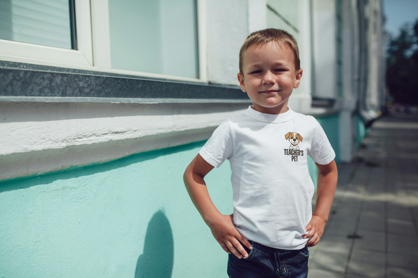 Kids Short Sleeve T-Shirt Teacher's Pet